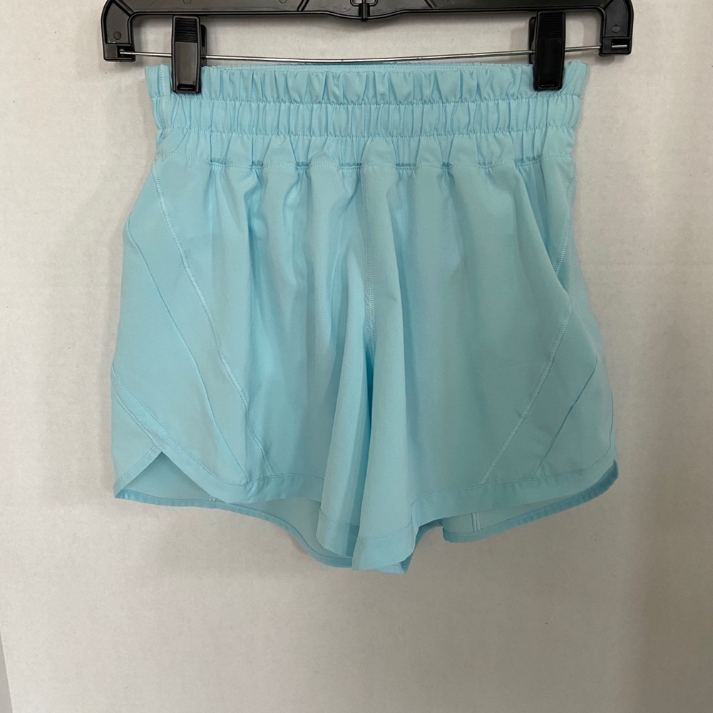 lululemon athletica Light Blue Athletic Shorts